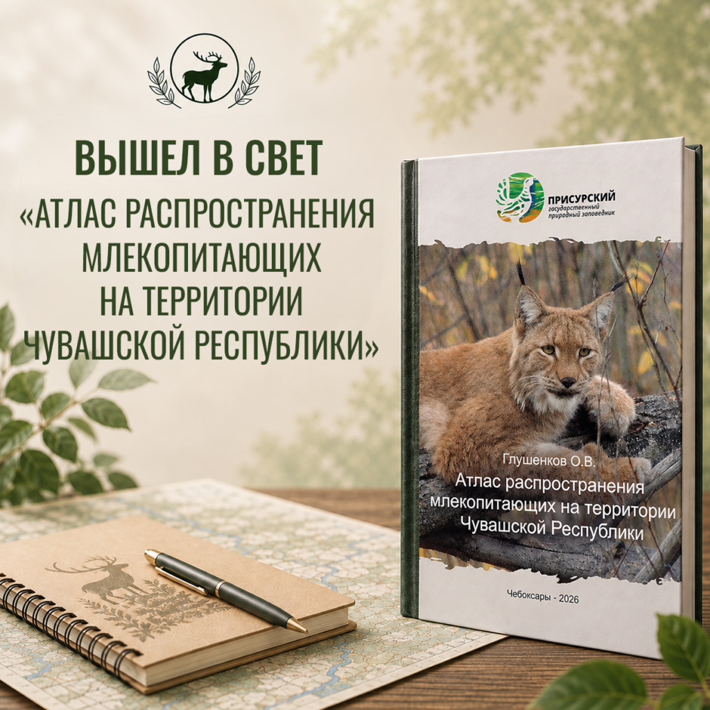 Вышел в свет «Атлас распространения млекопитающих на территории Чувашской Республики» Вышел в свет «Атлас распространения млекопитающих на территории Чувашской Республики»